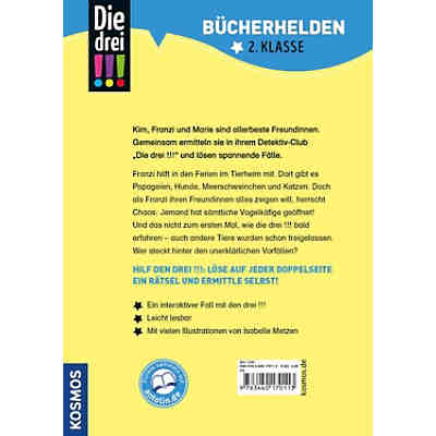 Die drei !!!, Bücherhelden 2. Klasse, Chaos im Tierheim 2