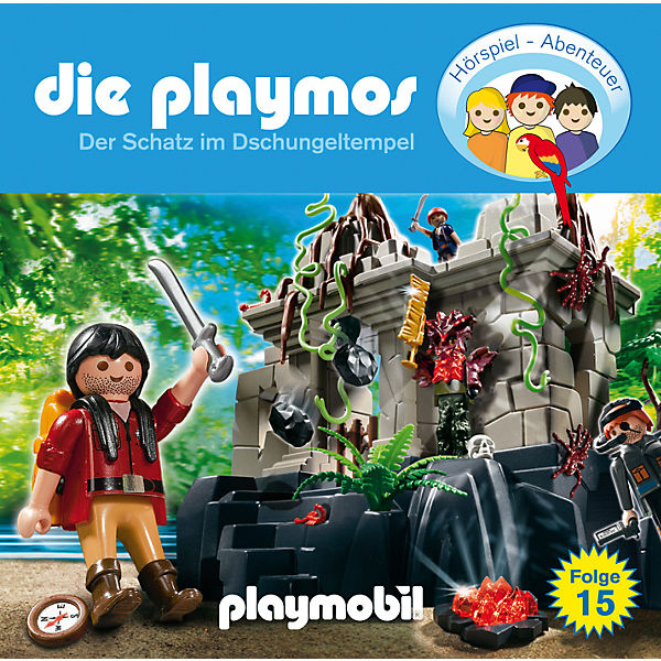 CD Die Playmos 15 - Der Schatz im Dschungeltempel