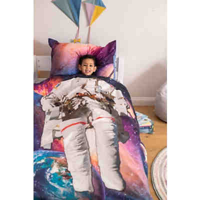 Kinderbettwäsche Astronaut, Renforcé, 135 x 200 cm von Dobnig 2