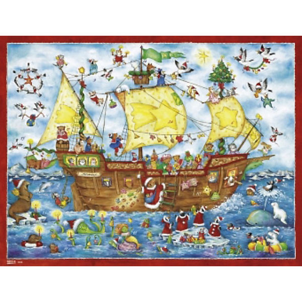 Weihnachten, Ahoi!, Adventskalender (50 x 38 cm)