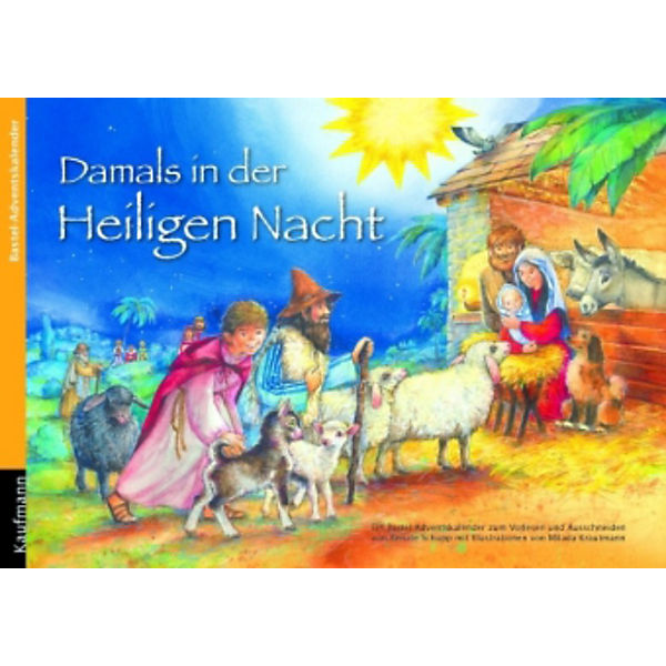 Damals in der Heiligen Nacht, Bastel-Adventskalender (30 x 21 cm)