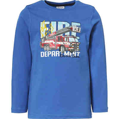 Langarmshirt FEUERWEHR für Jungen, Fahrzeuge von SALT AND PEPPER 2