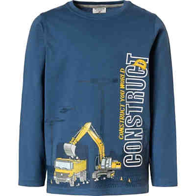 Langarmshirt BAGGER für Jungen, Baustelle von SALT AND PEPPER 2