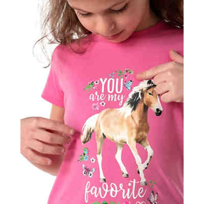 T-Shirt PFERDE für Mädchen, Pferde von SALT AND PEPPER 2