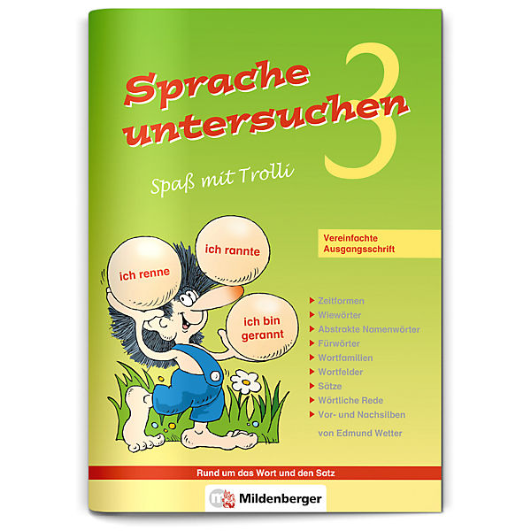 Sprache untersuchen, Spaß mit Trolli, Ausgabe Bayern: 3. Schuljahr