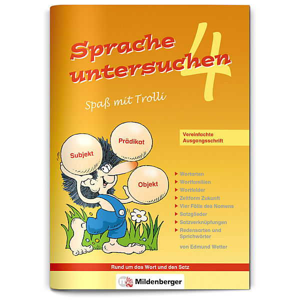 Sprache untersuchen, Spaß mit Trolli, Ausgabe Bayern: 4. Schuljahr