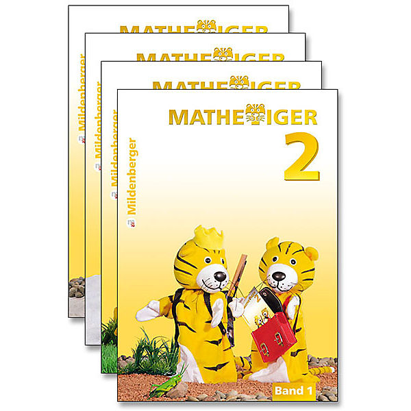Mathetiger: 2. Schuljahr, Jahreszeitenhefte, 4 Hefte m. CD-ROM