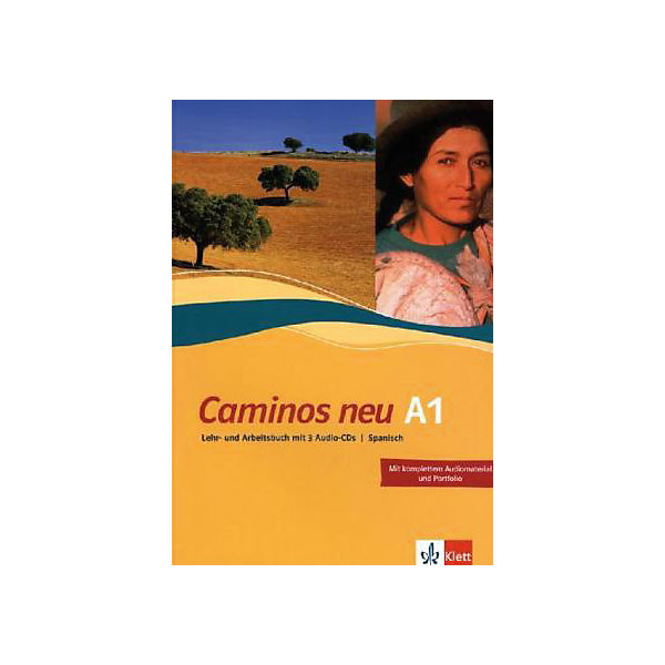 Caminos neu: Lehr- und Arbeitsbuch A1, m. 3 Audio-CDs