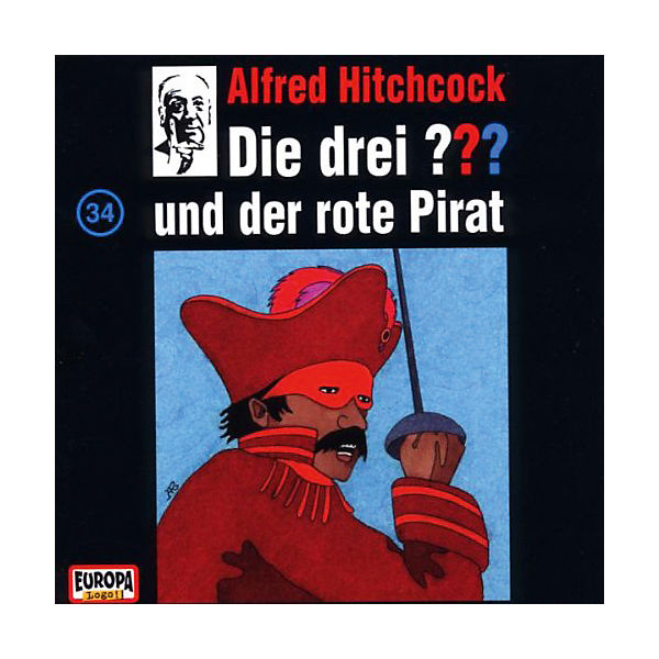CD Die Drei ??? 034/und der rote Pirat