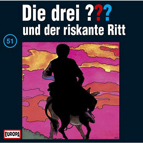 CD Die Drei ??? 051/und der riskante Ritt Hörbuch