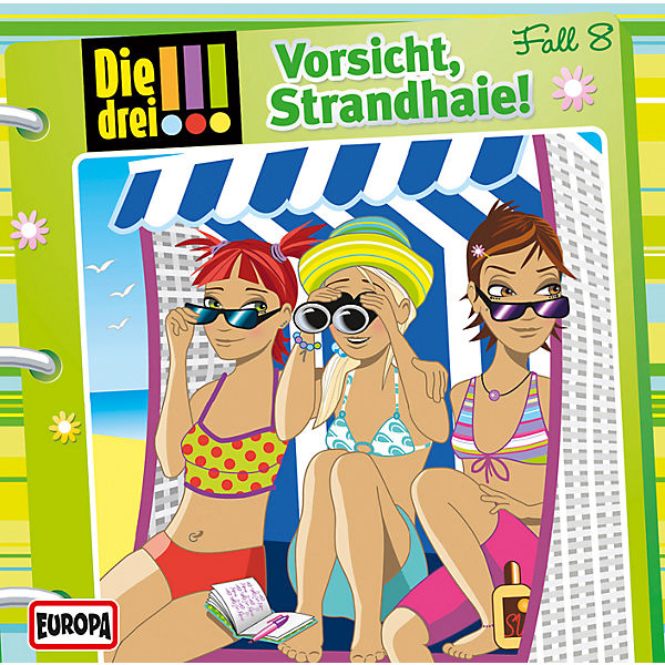 CD Die Drei !!! 08 - Vorsicht Strandhaie