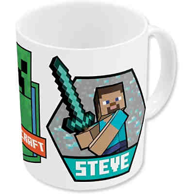 Tasse Minecraft Alex Steve & Creeper 325ml