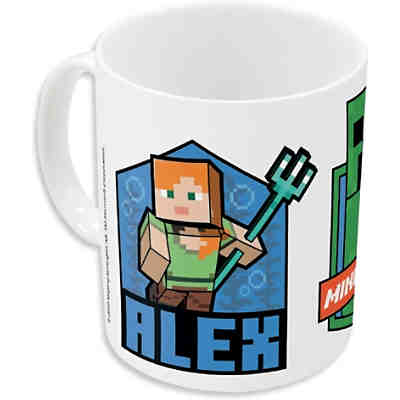 Tasse Minecraft Alex Steve & Creeper 325ml 2