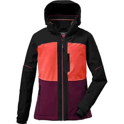 Skijacke KSW 72 GRLS SKI JCKT mit Kapuze für Mädchen