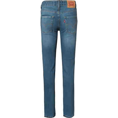 Jeanshose 510 ECO WARMJEANS Skinny Fit für Jungen, angeraut 2