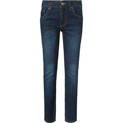Jeanshose 510 ECO WARMJEANS Skinny Fit für Jungen, angeraut