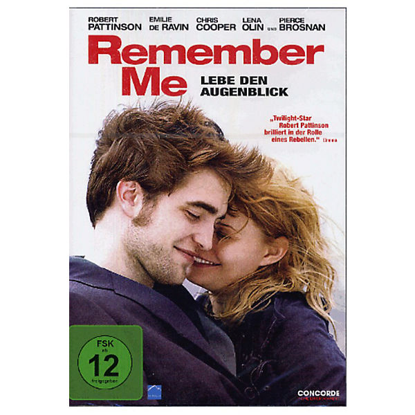DVD Remember Me - Lebe den Augenblick
