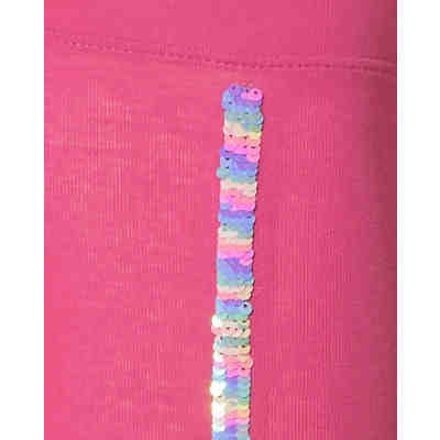 Leggings mit Wendepailletten-Streifen für Mädchen 2