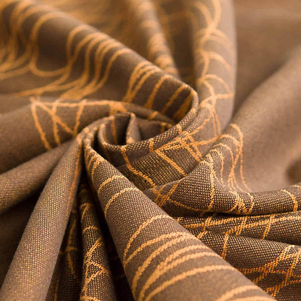 Babytragetuch Ring-Sling (kbA) New York mocca-gold