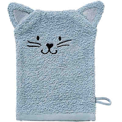 Waschhandschuh 3er Set, Hase Katze Wal, 16 x 21 cm von Pötter 2