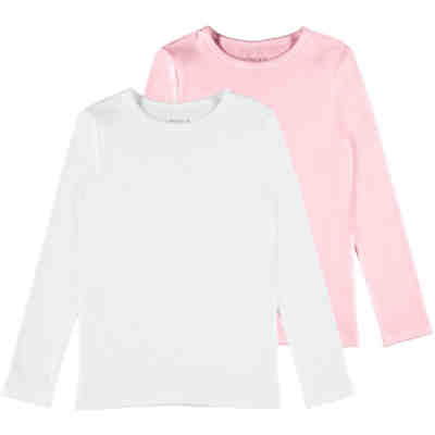 T-Shirt NKFTOP Doppelpack für Mädchen, Organic Cotton