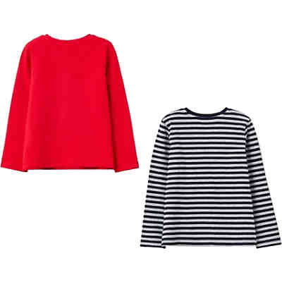 Langarmshirt Doppelpack für Mädchen 2