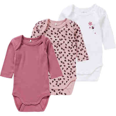 Body NBFBODY 3er Pack für Mädchen, Organic Cotton