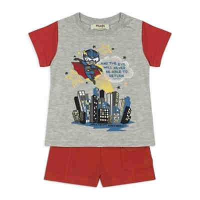 T-Shirt Look - mit Comicdruck - für Jungen