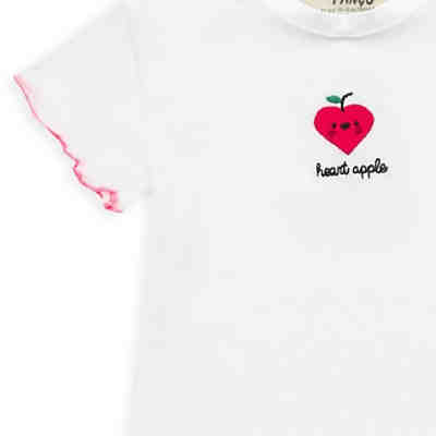 T-Shirt Look - mit Apfelherzmotiv - für Mädchen 2