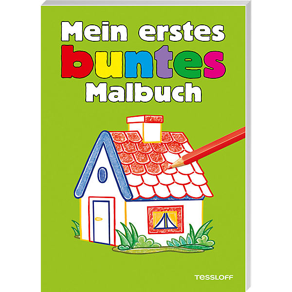 Mein erstes buntes Malbuch. Grün