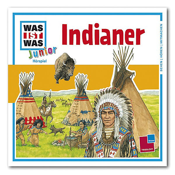CD Was ist Was Junior 16 - Indianer