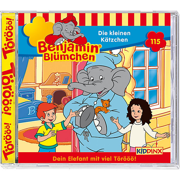 CD Benjamin Blümchen 115 - Die kleinen Kätzchen
