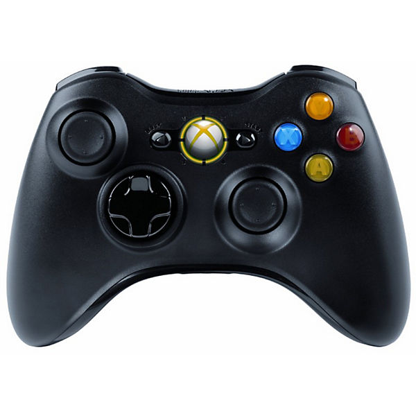 Xbox 360 Wireless Controller (schwarz) - neu