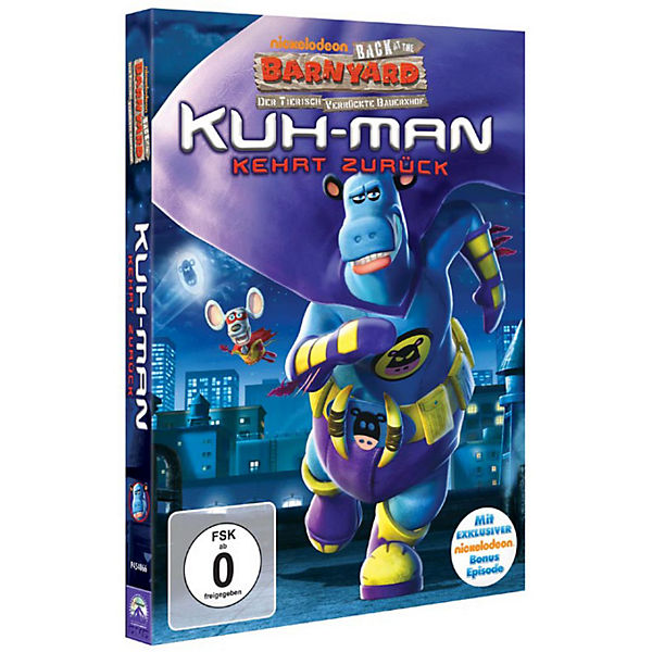 DVD D.Tierisch ver. Bauernhof - Kuh-Man kehrt zurück