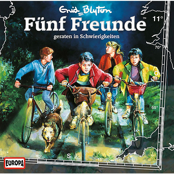 CD Fünf Freunde 011/geraten in Schwierigkeiten