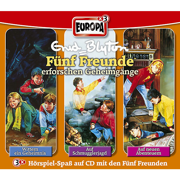 CD Fünf Freunde 04/3er Box - erforschen Geheim