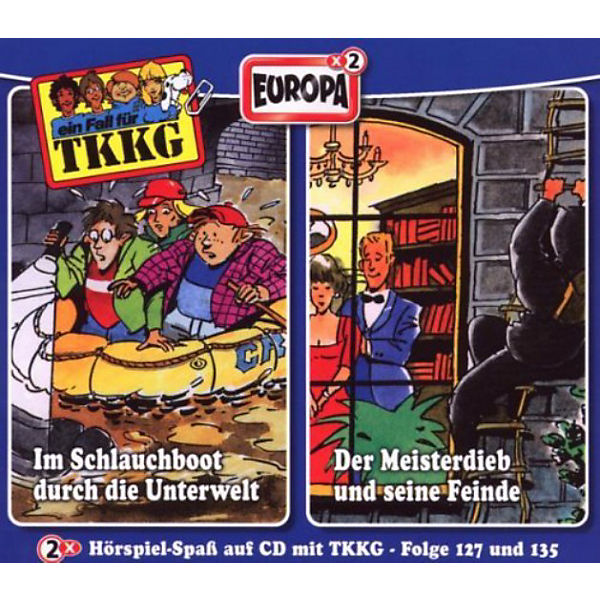 CD TKKG 2er CD Schuber (Folge 127 + 135)