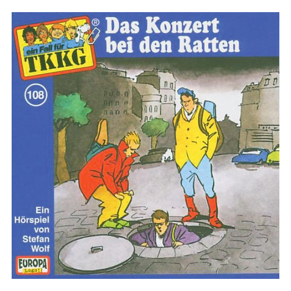 CD TKKG 108 - Das Konzert bei den Ratten