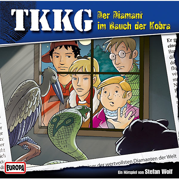 CD TKKG 115 - Der Diamant im Bauch der Kobra