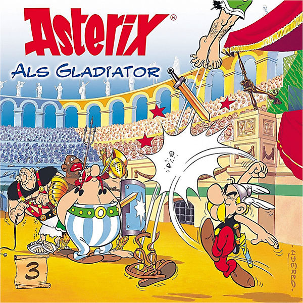 CD Asterix Als Gladiator