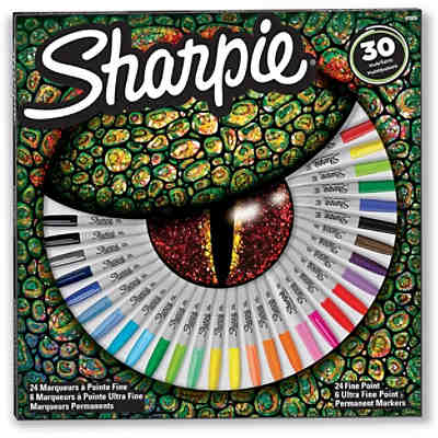 Creative Permanent Marker F Lizard Big Back Eye, 30 Farben (2061127)