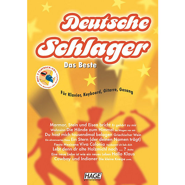 Deutsche Schlager - Das Beste, mit 2 Audio-CDs