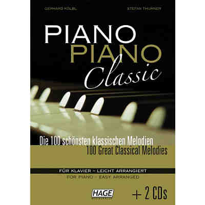 Piano Piano Classic - Die 100 schönsten klassischen Melodien, mit 2 Audio-CDs