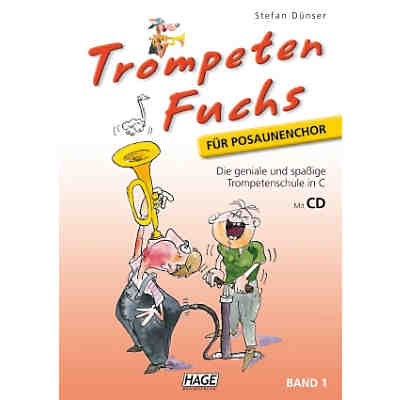 Trompeten Fuchs für Posaunenchor 1, mit Audio-CD