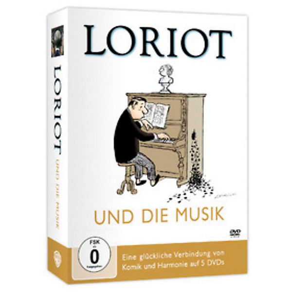 DVD Loriot und die Musik (5 DVDs)