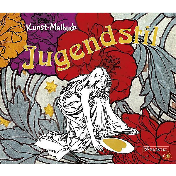 Kunst-Malbuch Jugendstil