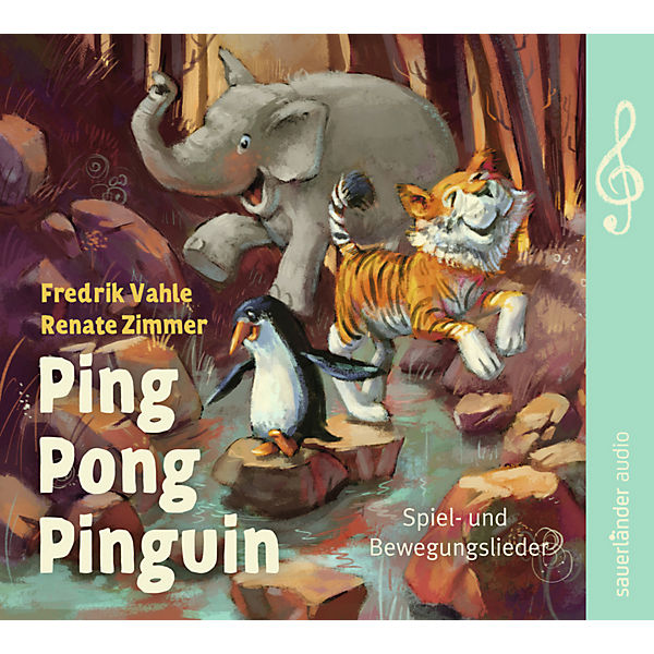 Ping Pong Pinguin: Spiel- und Bewegungslieder, Audio-CD