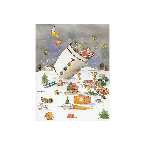 Weihnachtsrakete, Adventskalender