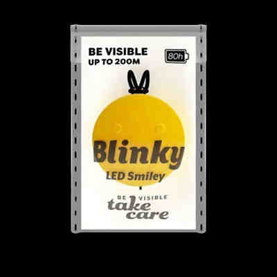 Blinky Led Smiley Gelb