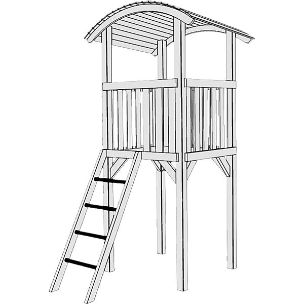 Karibu Spielturm Hermine